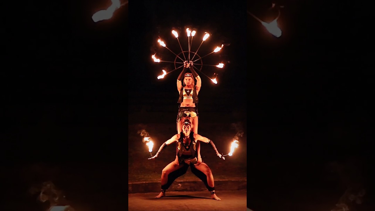 Fire ritual at Parque Metropolitano, Quito 2025